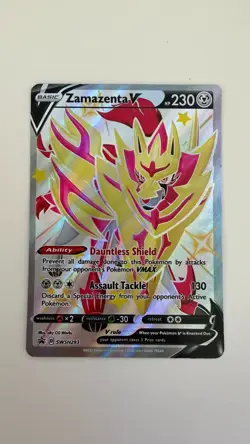 Zamazenta V (Shiny) SWSH293 (NM) - Sword & Shield Black Star Promo - Pokemon - Image 3