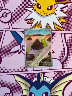 Pokemon TCG - Larvitar 203/197 - Obsidian Flames - Illustration Rare - LP/NM - Image 1