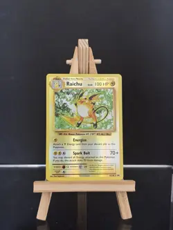 Pokemon TCG Raichu 36/108 XY Evolutions Reverse Holo Near Mint - Image 1