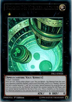 Yugioh Number 78: Number Archive DRL3-EN026 1st Edition Ultra Rare NM - Image 1