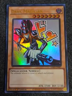 Yugioh! 1x Dark Magician RA05-EN083 Ultra Rare 1st Ed NM - Image 1