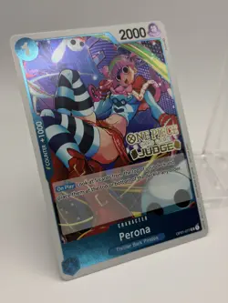 Perona (Judge Pack Vol. 2) OP01-077 One Piece Promotion Cards Foil NM ENGLISH - Image 2