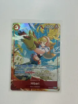 One Piece CCG Heroines - Hibari - EB03-008 R* - Alt Art Foil NM - English - Image 1
