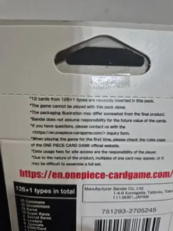 One Piece AWAKENING OF THE NEW ERA OP-05 Sleeved Booster Pack Sealed English - Image 3