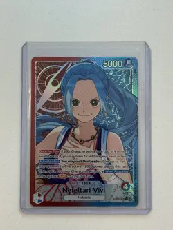 One Piece TCG - Nefeltari Vivi EB03-001 (Alt Art Leader) - Heroines Ed - English - Image 1