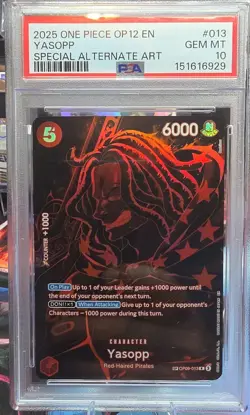 ONE PIECE Yasopp (SP) OP09-013 Legacy of the Master Foil 🔥 - Image 1