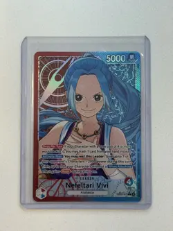 One Piece TCG - Nefeltari Vivi EB03-001 (Alt Art Leader) - Heroines Ed - English - Image 1