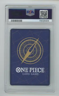 Dracule Mihawk one piece op01-070 Super Rare Foil psa 10 - Image 2