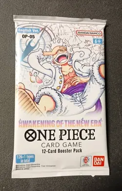 1x ONE PIECE OP-05 Sealed Booster Pack - Awakening of the New Era - English -TCG - Image 2