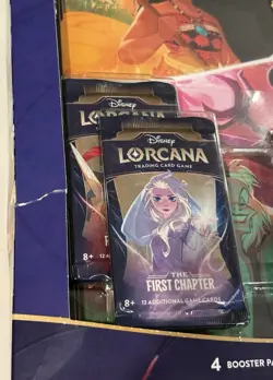 Disney Lorcana Portfolio Bundle Booster Packs First Chapter Rise of Floodborn - Image 2