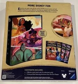 Disney Lorcana Portfolio Bundle Booster Packs First Chapter Rise of Floodborn - Image 4