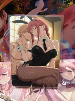 Matte Beautiful Waifu Handmade Card Goddess Story CCG Anime Double Sided - Image 1