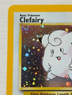Clefairy 6/130 - Base Set 2 - Holo Rare -Vintage WOTC Pokemon - LP+ - Image 3
