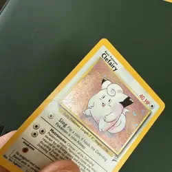 Clefairy 6/130 Base Set 2 Rare Holo Pokemon Card WOTC 2000 - Image 3