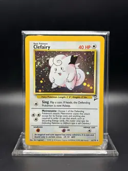 2000 Pokemon Base Set 2 - Clefairy Holo No. 6/130 - Image 1