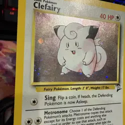 Clefairy 6/130 (LP) Holo | Base Set 2 | Pokemon TCG - Image 2