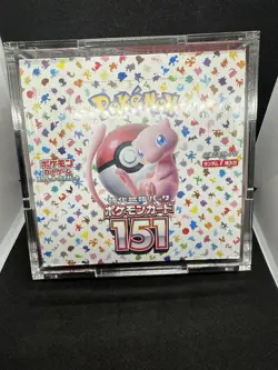 Pokemon TCG Japanese 151 Booster Box SEALED Pokemon Card US Seller with Shrink - Image 1