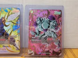 Dragon Ball Super Card Game Lot Of 3 Super Rares, Vegito , Freiza, and great ape - Image 4