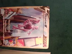 Pokemon TCG Mewtwo v (Full Art) Pokemon Go 072/078 Holo Ultra Rare - Image 5