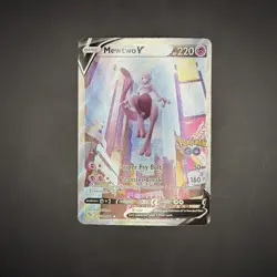 Mewtwo V 072/078 Pokemon Go Holo Ultra Rare - Pokemon Card 2022 Full Art - Image 3