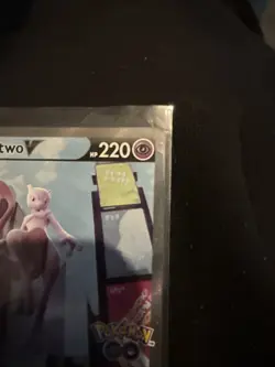 Pokemon TCG Mewtwo v (Full Art) Pokemon Go 072/078 Holo Ultra Rare - Image 2