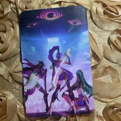 KPOP DEMON HUNTERS STAR Goddess Anime Holo ACG Card Manga Trio - Image 2