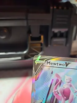 Mewtwo V (Alternate Full Art) 072/078 Pokemon GO Holo - Image 2