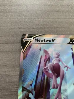 Mewtwo V (Alternate Full Art) 072/078 Pokemon GO Alt Art Card - Image 3