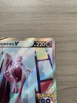 Mewtwo V (Alternate Full Art) 072/078 Pokemon GO Alt Art Card - Image 4