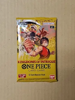 ONE PIECE CARD GAME: Kingdoms of Intrigue Pack Booster English Version - Image 1