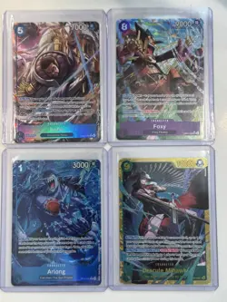 One Piece Tcg Op14 And Eb04 Sec/alt Art Card Lot!!! Mihawk, Arlong, Etc… - Image 1