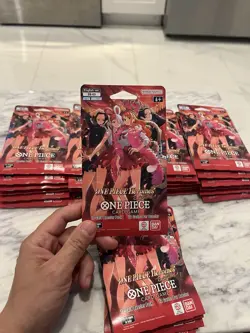 One Piece Heroines Edition EB-03 Sleeved Booster Pack Lot of 100 New Sealed! - Image 5