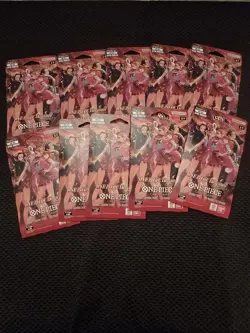 One Piece TCG Heroines Edition EB-03 Sleeved Booster Pack x10 Factory Sealed - Image 1