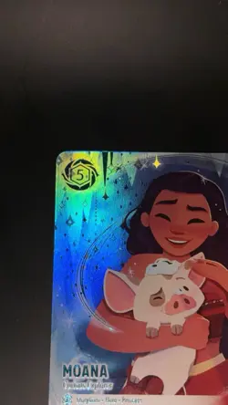 Disney Lorcana Moana Curious Explorer Iconic 242/204 - Image 3