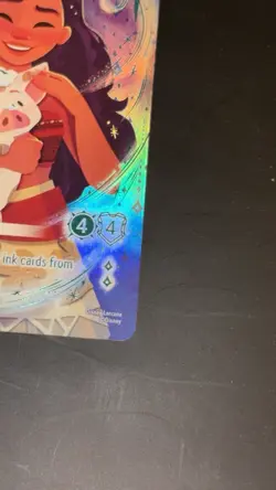 Disney Lorcana Moana Curious Explorer Iconic 242/204 - Image 5