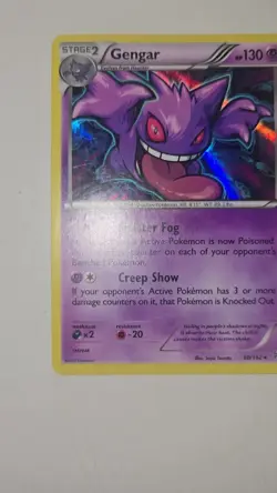 Pokemon TCG Gengar Xy Breakthrough Holo Rare 60/162 NM/LP - Image 2