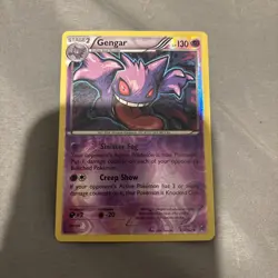 Pokemon TCG Gengar Xy Breakthrough Reverse Holo Rare 60/162 NM/LP - Image 1