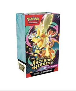 Pokemon TCG: Mega Evolution-Ascended Heroes Booster Bundle (6 Packs) PRE-SALE!! - Image 1