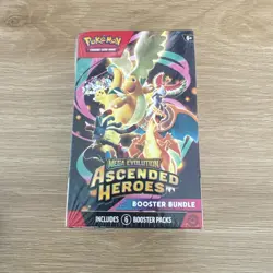 Pokemon TCG: Mega Evolution Ascended Heroes Booster Bundle (6 Booster Packs) - Image 1