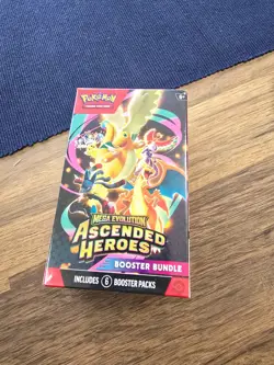 Pokemon TCG: Mega Evolution Ascended Heroes Booster Bundle (6 Booster Packs) - Image 1