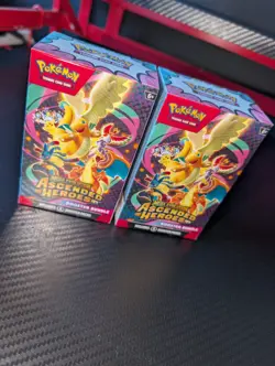 X2 Pokemon TCG: Mega Evolution-Ascended Heroes Booster Bundle (6 Packs) - Image 1