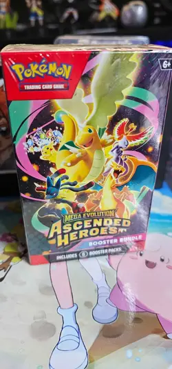 Pokemon TCG: Mega Evolution-Ascended Heroes Booster Bundle (6 Packs) - Image 1
