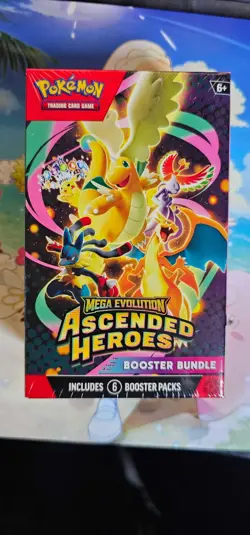 Pokemon TCG: Mega Evolution-Ascended Heroes Booster Bundle (6 Packs) - Image 2