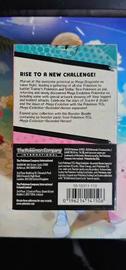 Pokemon TCG: Mega Evolution-Ascended Heroes Booster Bundle (6 Packs) - Image 3