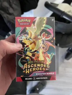 Pokemon TCG: Mega Evolution-Ascended Heroes Booster Bundle (6 Packs) - Image 1