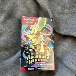 Pokemon TCG: Mega Evolution Ascended Heroes Booster Bundle (6 Packs) IN HAND - Image 1
