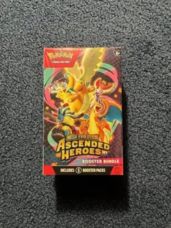Pokemon TCG Mega Evolution—Ascended Heroes Booster Bundle 6 Packs English - Image 1