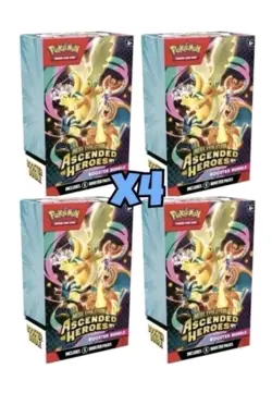 4x Pokemon TCG: Mega Evolution-Ascended Heroes Booster Bundle (6 Packs) Pre Sale - Image 1
