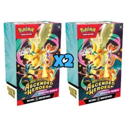 Pokemon TCG: Mega Evolution-Ascended Heroes Booster Bundle (6 Packs) X2 - Image 1