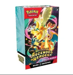 Pokemon TCG: Mega Evolution-Ascended Heroes Booster Bundle (6 Packs) Pre Sale - Image 1